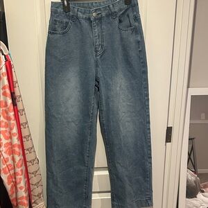 Men's Relaxed Fit Blue Jeans